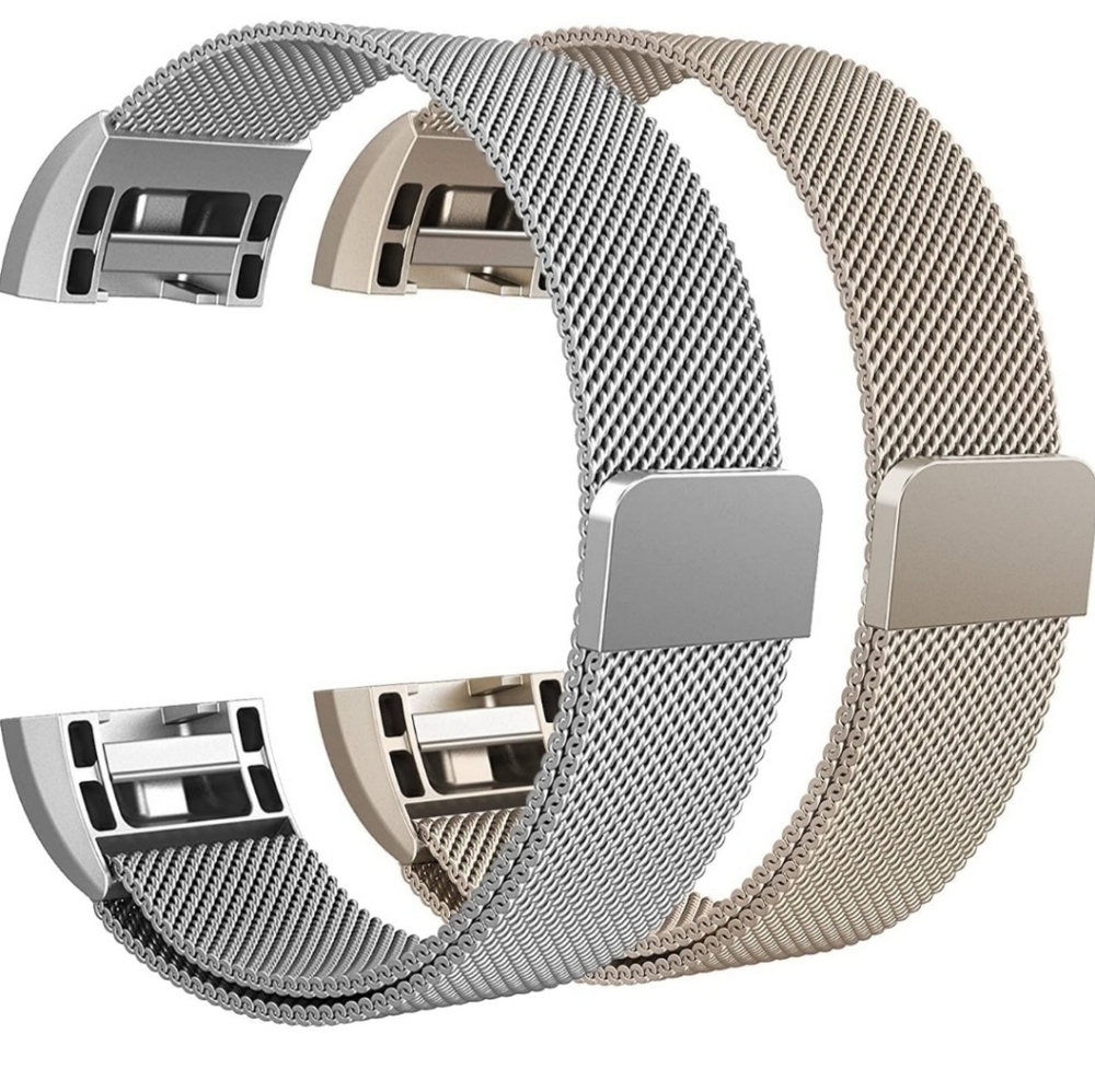 Fitbit charge 2 magnetic bands (2 pack)